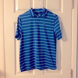 Vineyard Vines Boys Performance Stripe Polo